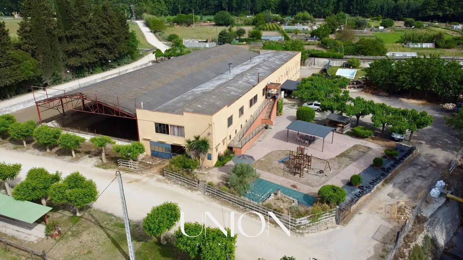 Vista exterior de Finca rústica en venta en Salt con Aire acondicionado, Calefacción y Jardín privado