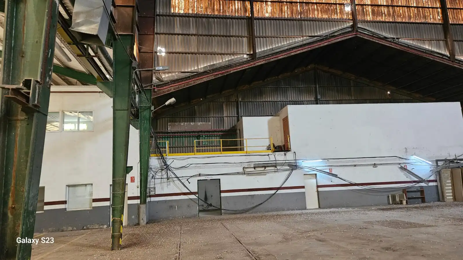 Vista exterior de Nave industrial en venta en La Mojonera con Alarma