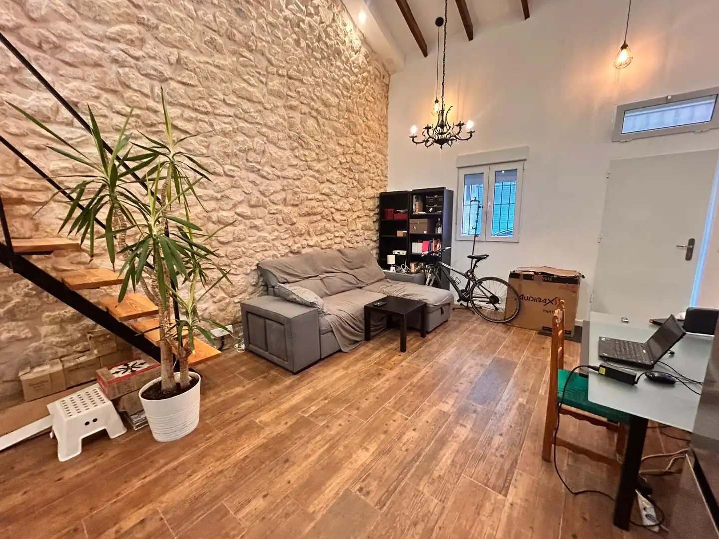 Wohnzimmer von Haus oder Chalet zum Verkauf in Alicante / Alacant mit Klimaanlage, Heizung und Terrasse