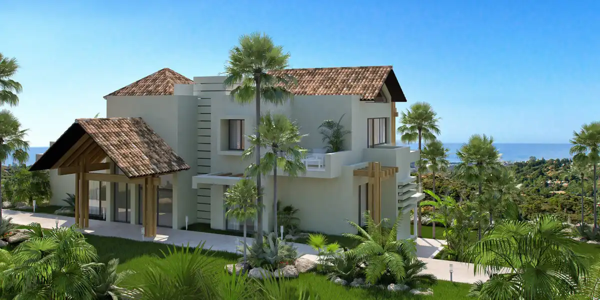 Jardín de Apartamento en venta en Benahavís con Aire acondicionado, Calefacción y Jardín privado