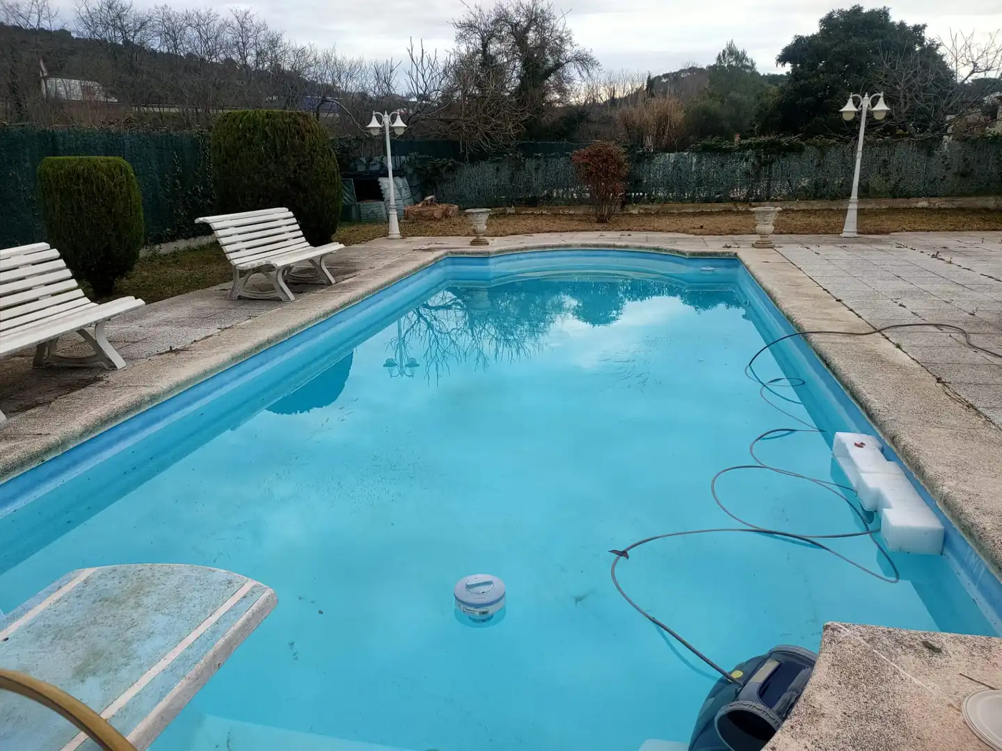 Piscina de Casa adosada en venta en Maçanet de la Selva con Aire acondicionado, Calefacción y Jardín privado