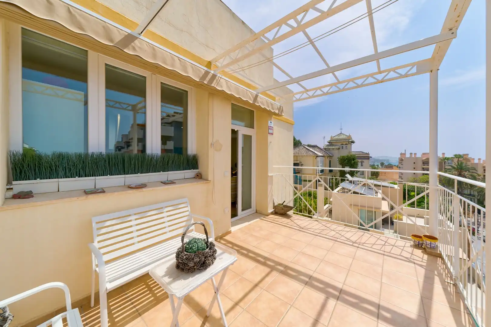 Terrasse von Wohnung zum Verkauf in Málaga mit Klimaanlage, Heizung und Terrasse