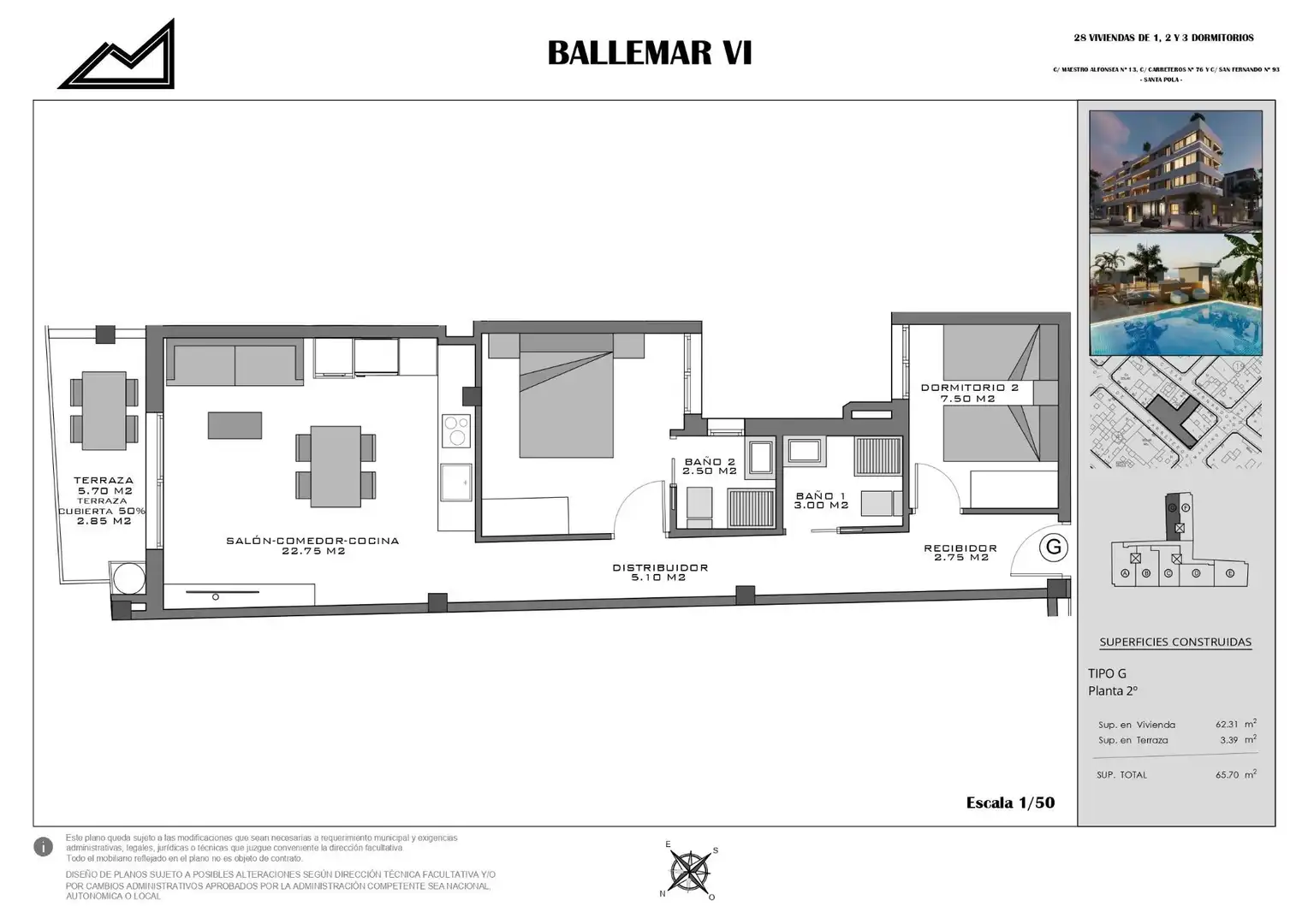 Habitación de Piso en venta en Santa Pola
