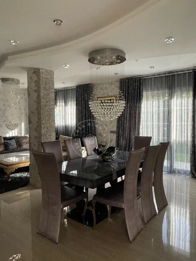 Esszimmer von Haus oder Chalet zum Verkauf in Lloret de Mar mit Klimaanlage, Privatgarten und Terrasse