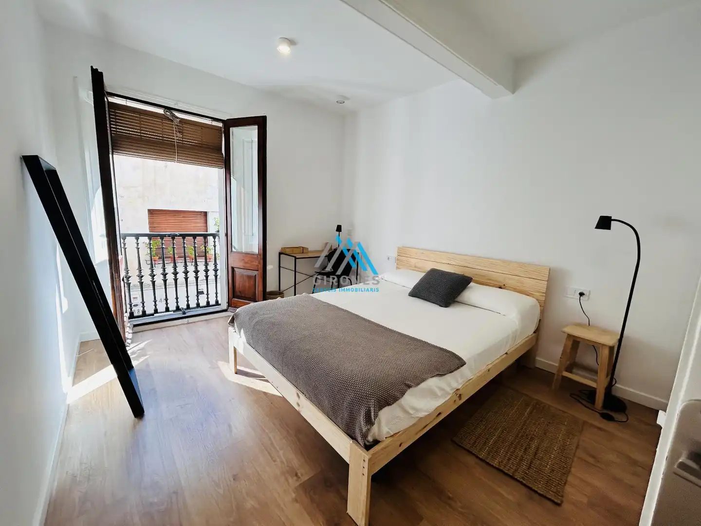 Dormitori de Apartament de lloguer en Sant Feliu de Guíxols amb Parquet i Moblat