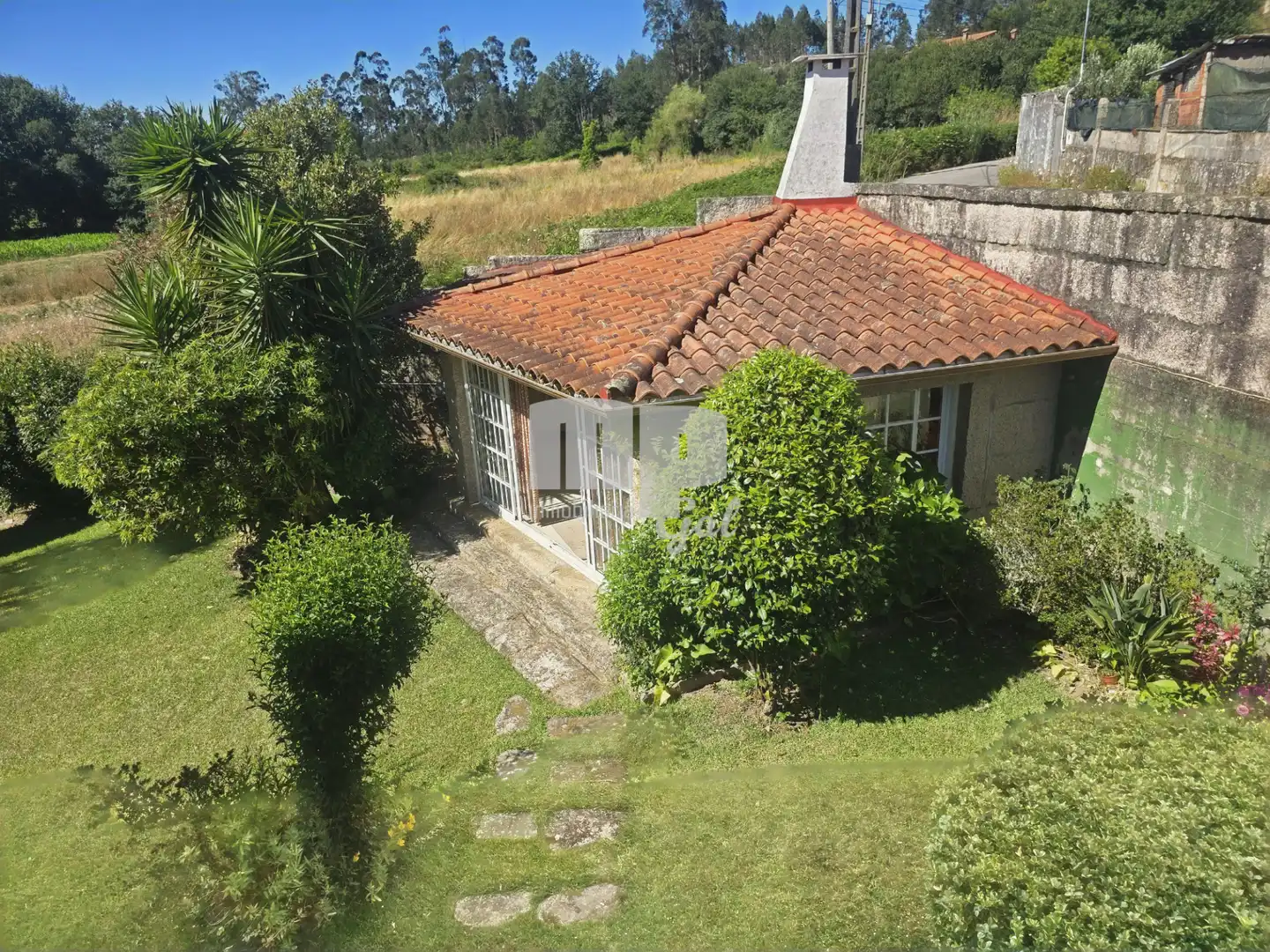 Jardín de Casa o chalet en venta en Vigo  con Calefacción, Jardín privado y Terraza