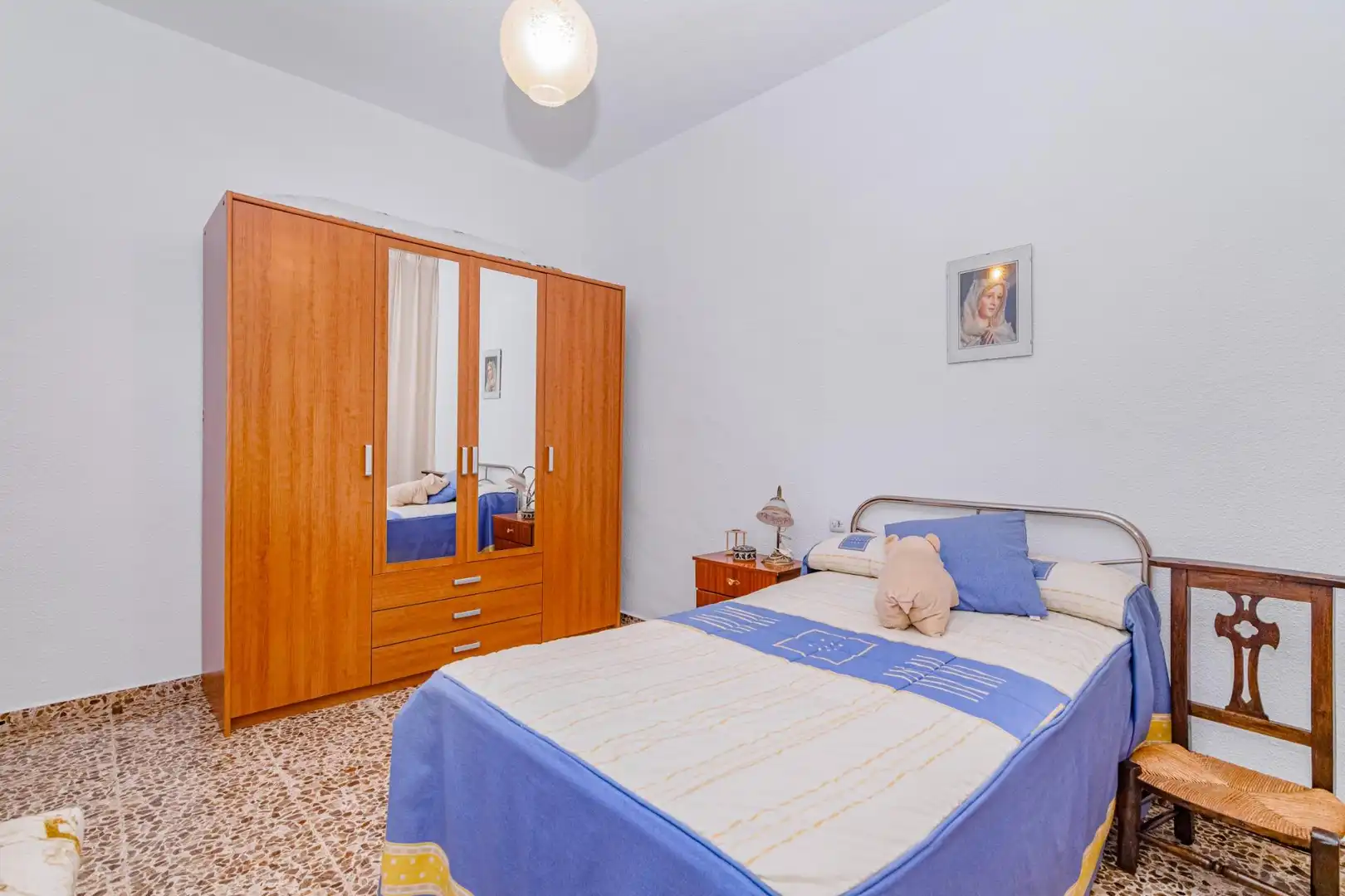Dormitori de Casa adosada en venda en Albolote amb Calefacció, Jardí privat i Terrassa