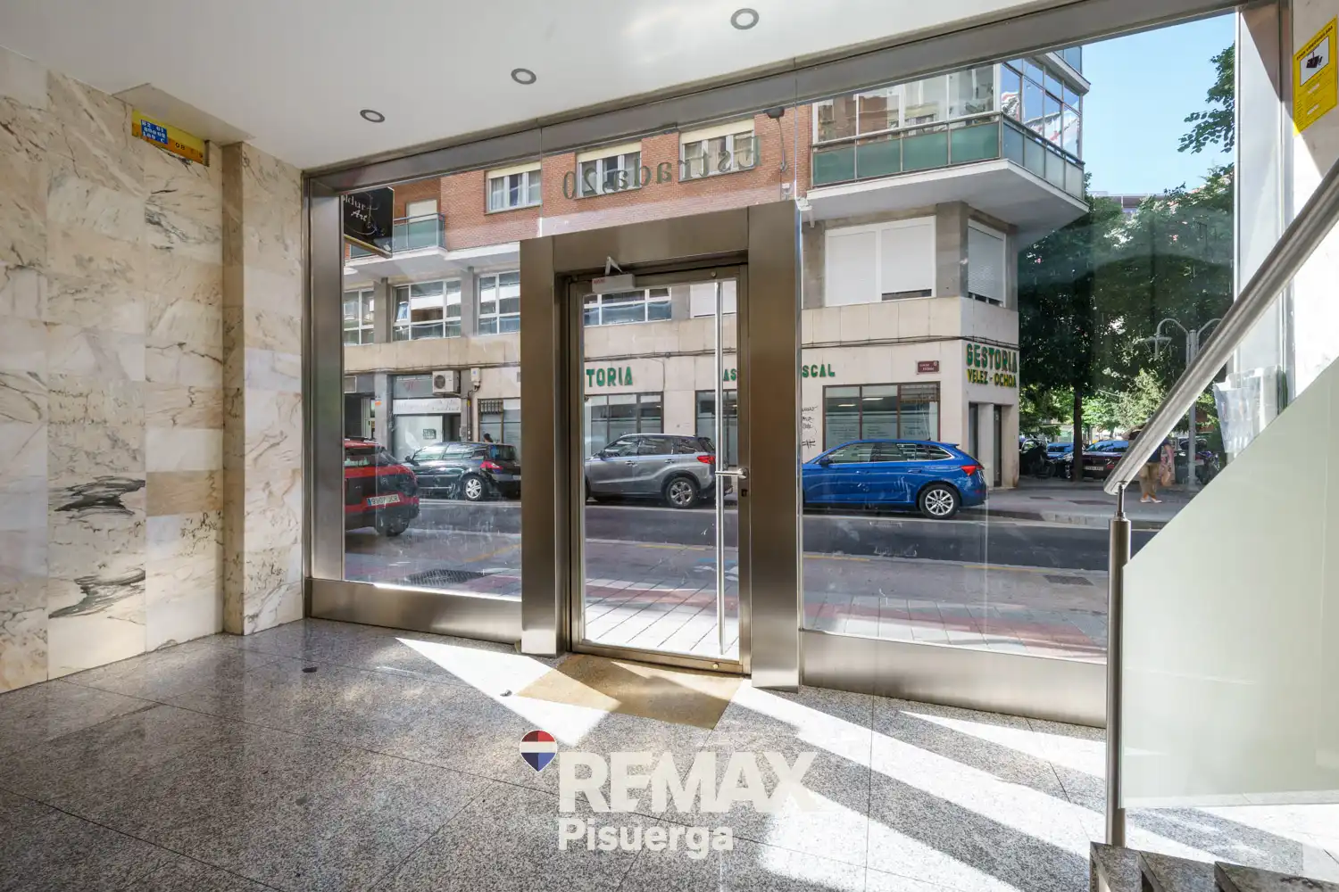 Vista exterior de Pis en venda en Palencia amb Calefacció i Balcó