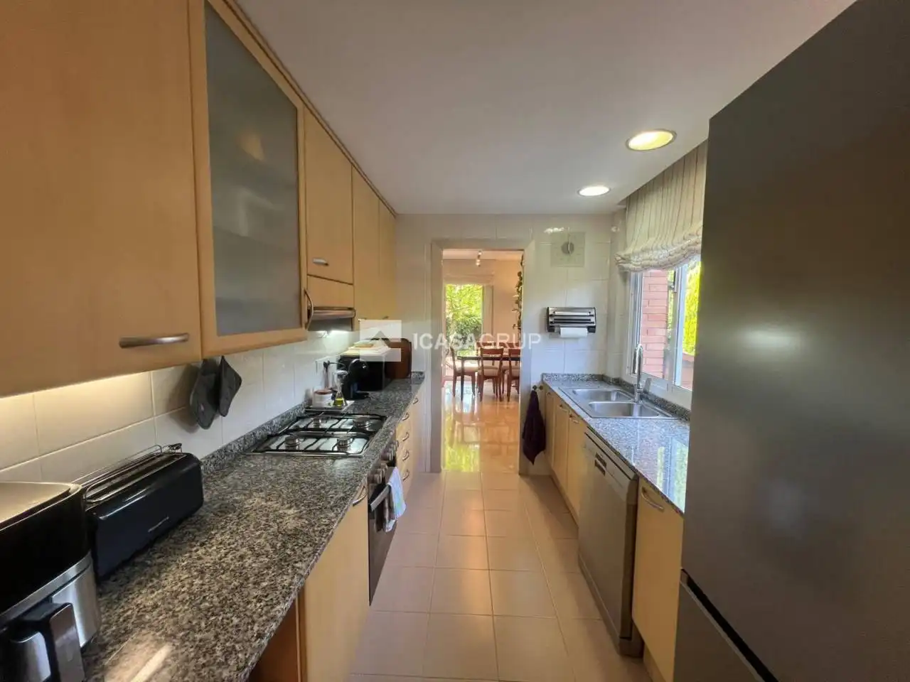 Kitchen of Detached homes for rent in Sant Cugat del Vallès  with Air Conditioner, Heating and Terrace