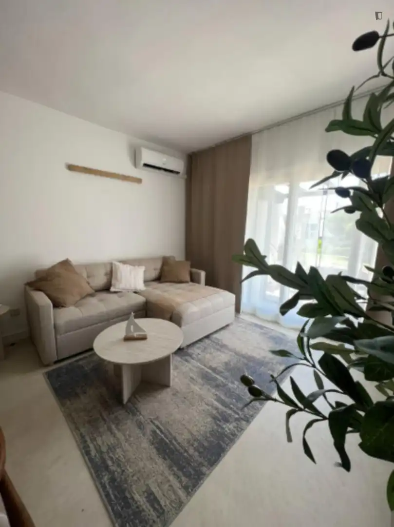 Sala d'estar de Casa o xalet de lloguer en Mijas amb Aire condicionat, Calefacció i Moblat