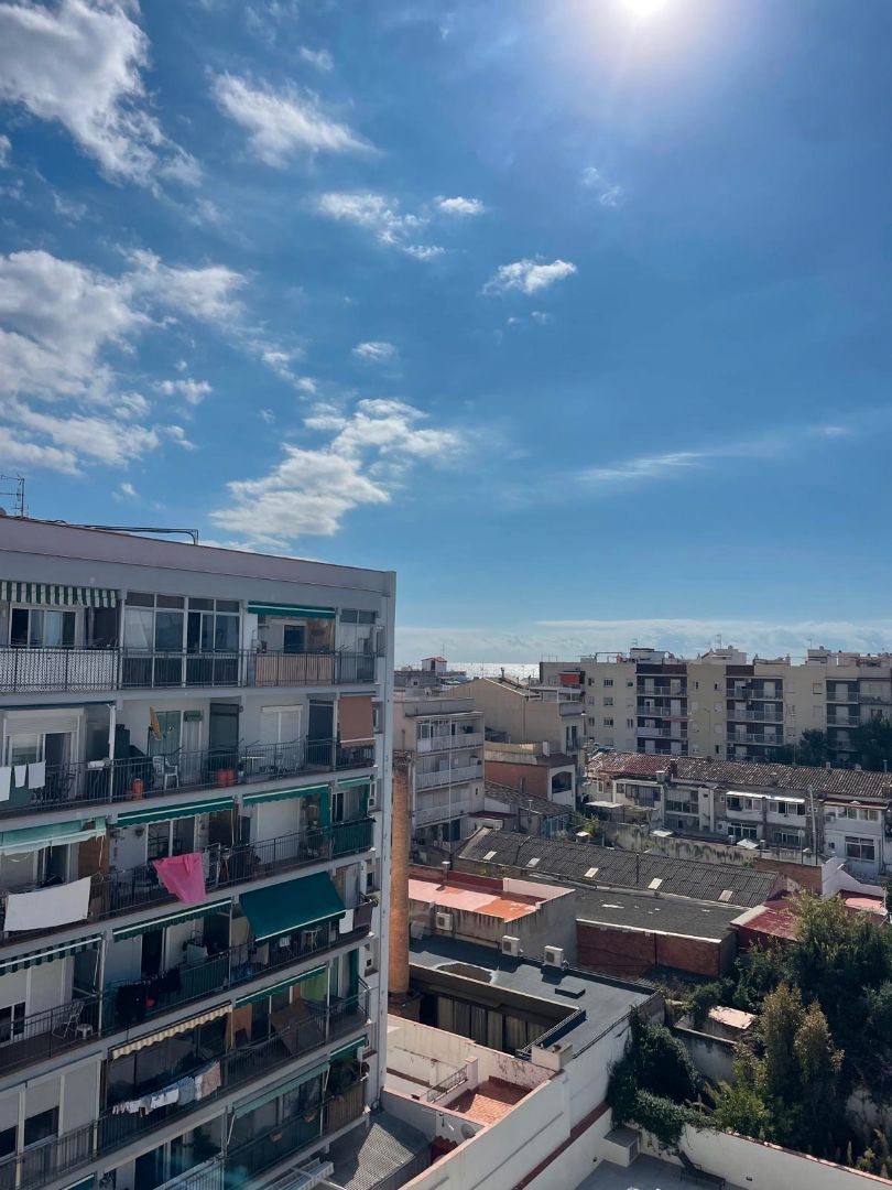 Exterior view of Flat for sale in Vilanova i la Geltrú  with Air Conditioner, Furnished and Oven