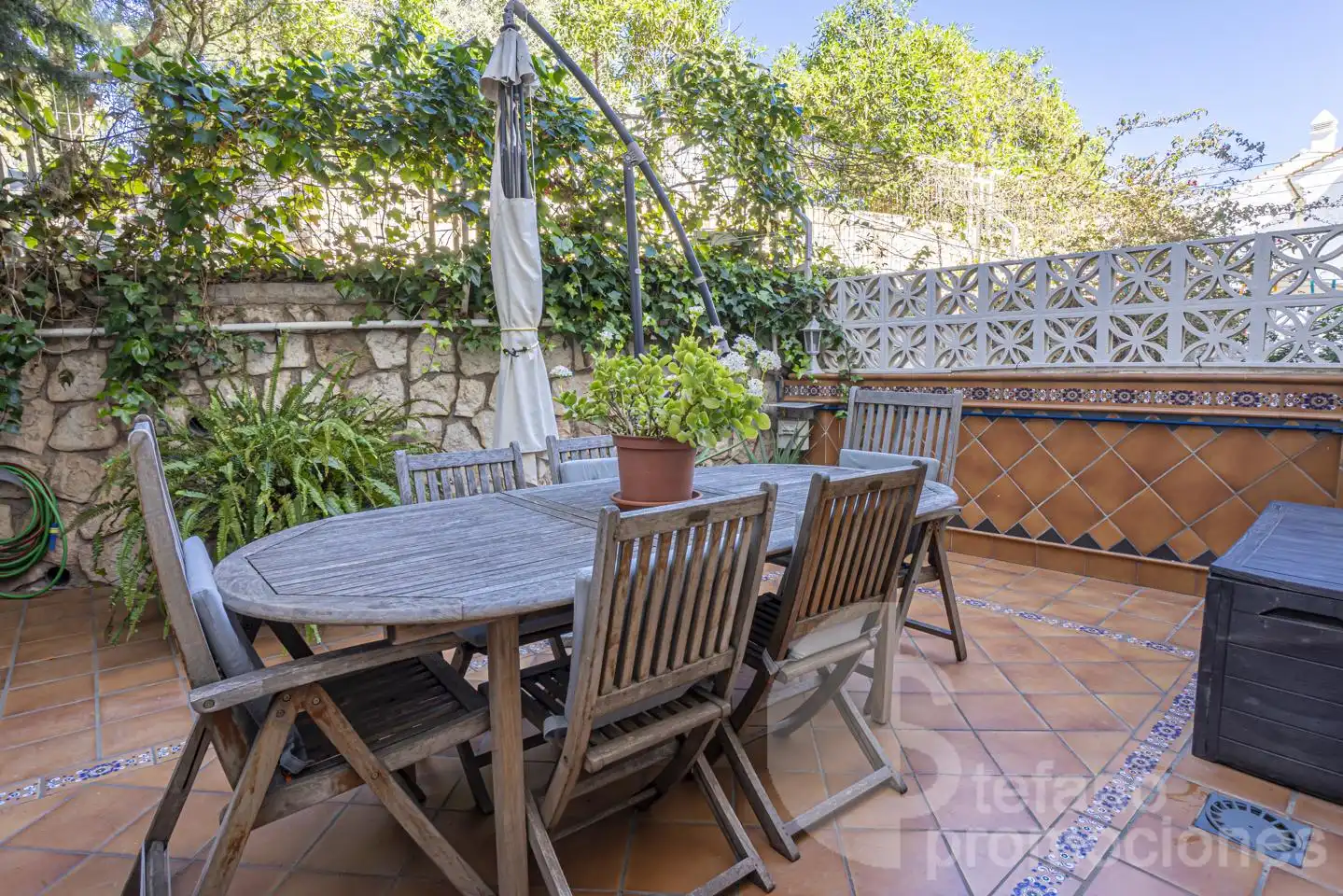 Terrace of Detached homes for sale in Málaga  with Air Conditioner, Parquet flooring and Terrace