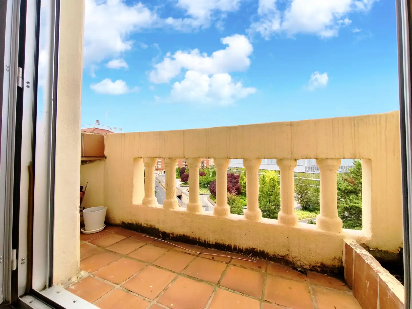 Terrasse von Wohnung zum Verkauf in  Logroño mit Heizung, Parkett und Möbliert