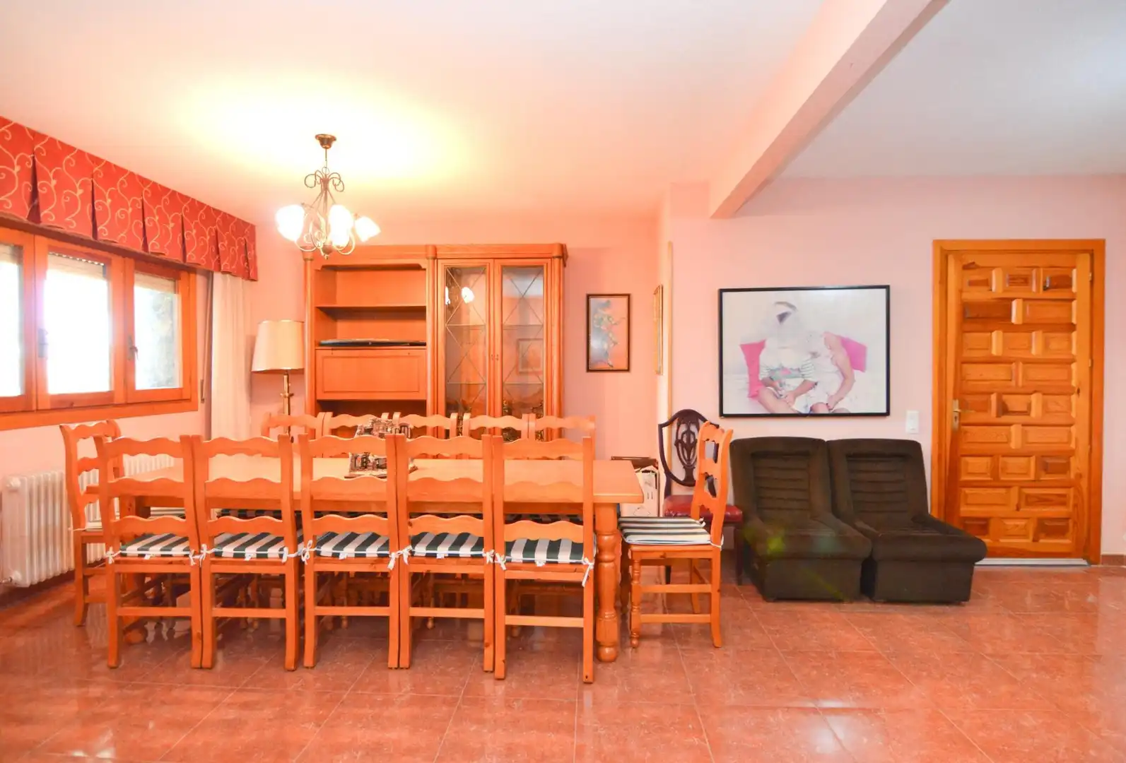 Dining room of Houses for sale in El Escorial  with Heating, Private garden and Terrace