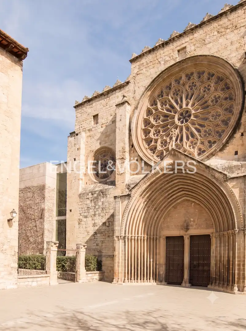 Außenansicht von Dachboden zum Verkauf in Sant Cugat del Vallès mit Klimaanlage, Heizung und Parkett