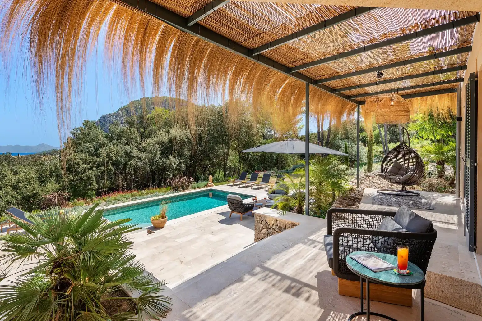 Terrace of Houses for rent in Pollença  with Air Conditioner, Terrace and Storage room