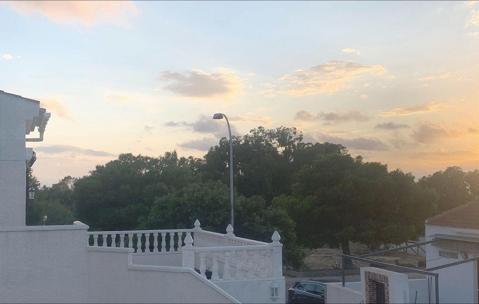 Vista exterior de Casa o chalet en venta en Torrevieja con Aire acondicionado, Jardín privado y Terraza