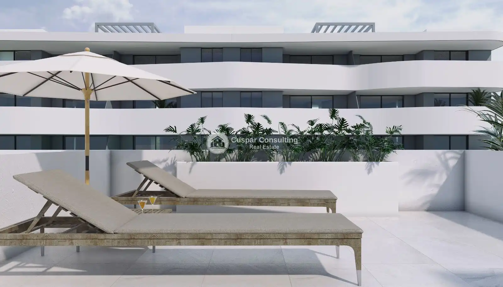 Terrace of Detached homes for sale in Guardamar del Segura  with Heating, Terrace and Storage room