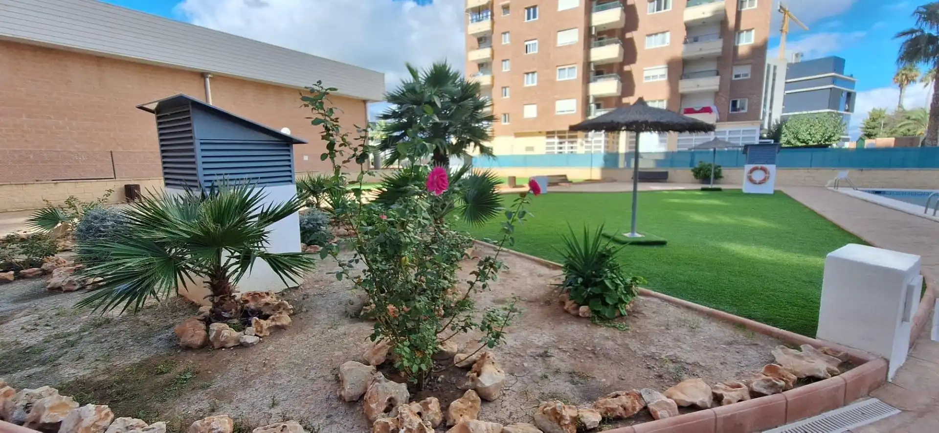 Garden of Flat for sale in Benidorm  with Private garden, Terrace and Furnished