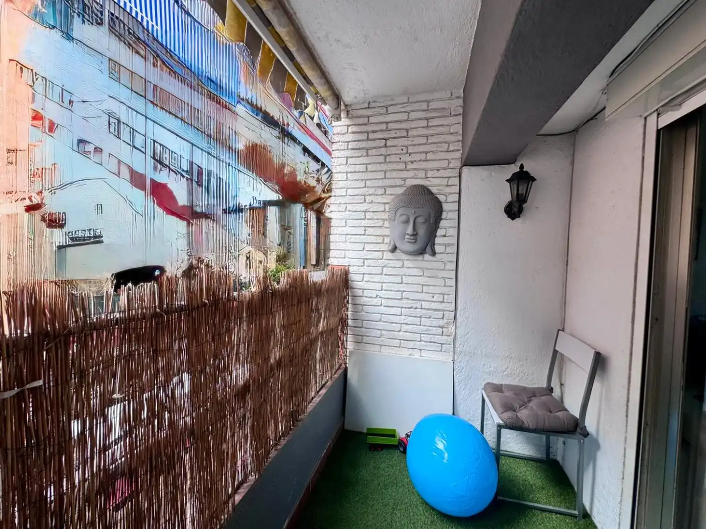 Balcony of Flat for sale in Mataró