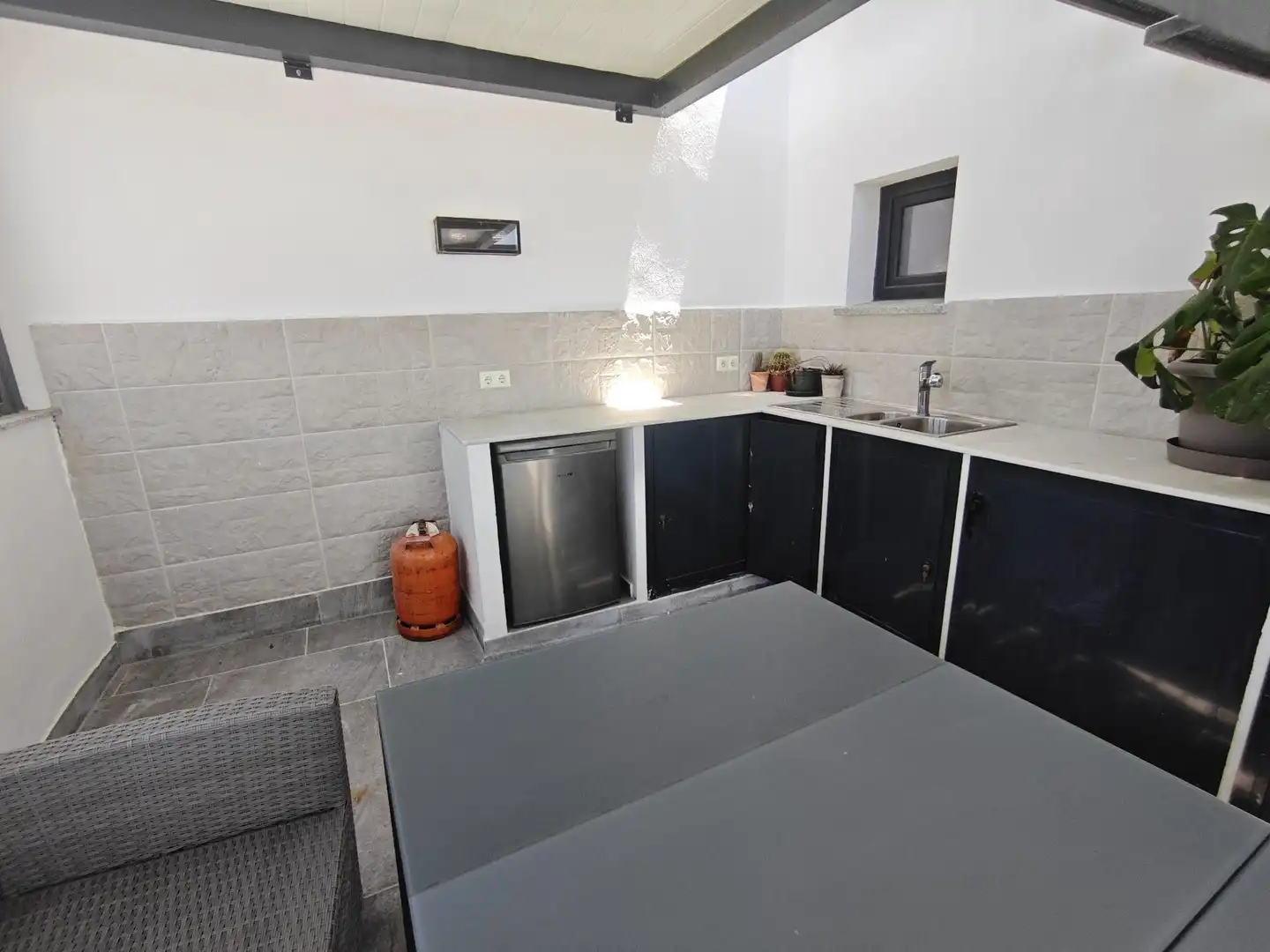 Küche von Wohnungen zum Verkauf in Tarifa mit Klimaanlage, Heizung und Terrasse