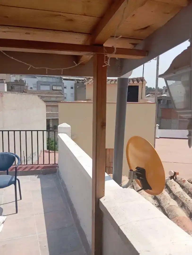Terrassa de Casa adosada en venda en Ribesalbes amb Aire condicionat, Parquet i Traster