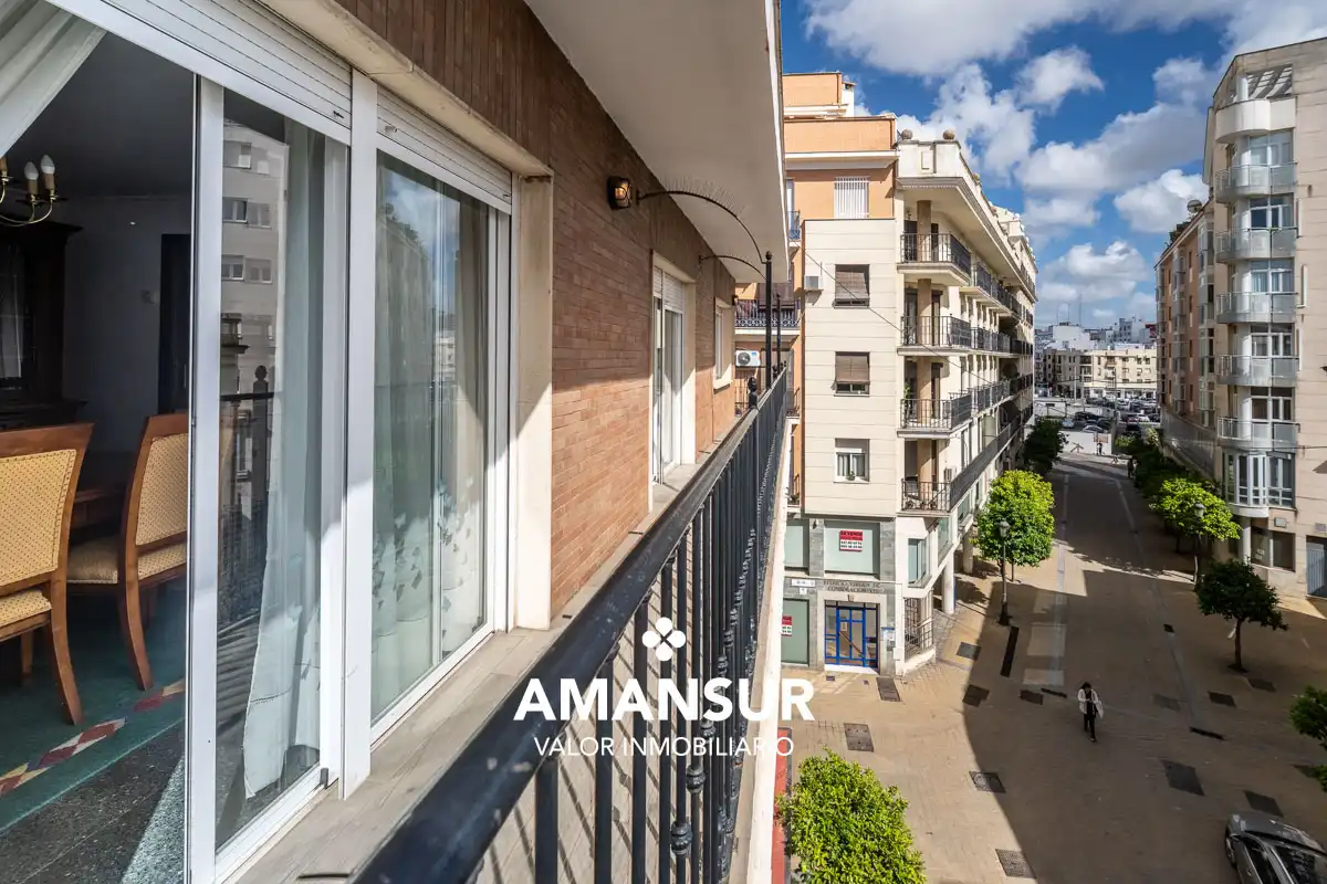 Exterior view of Flat for sale in Huelva  with Heating, Terrace and Storage room
