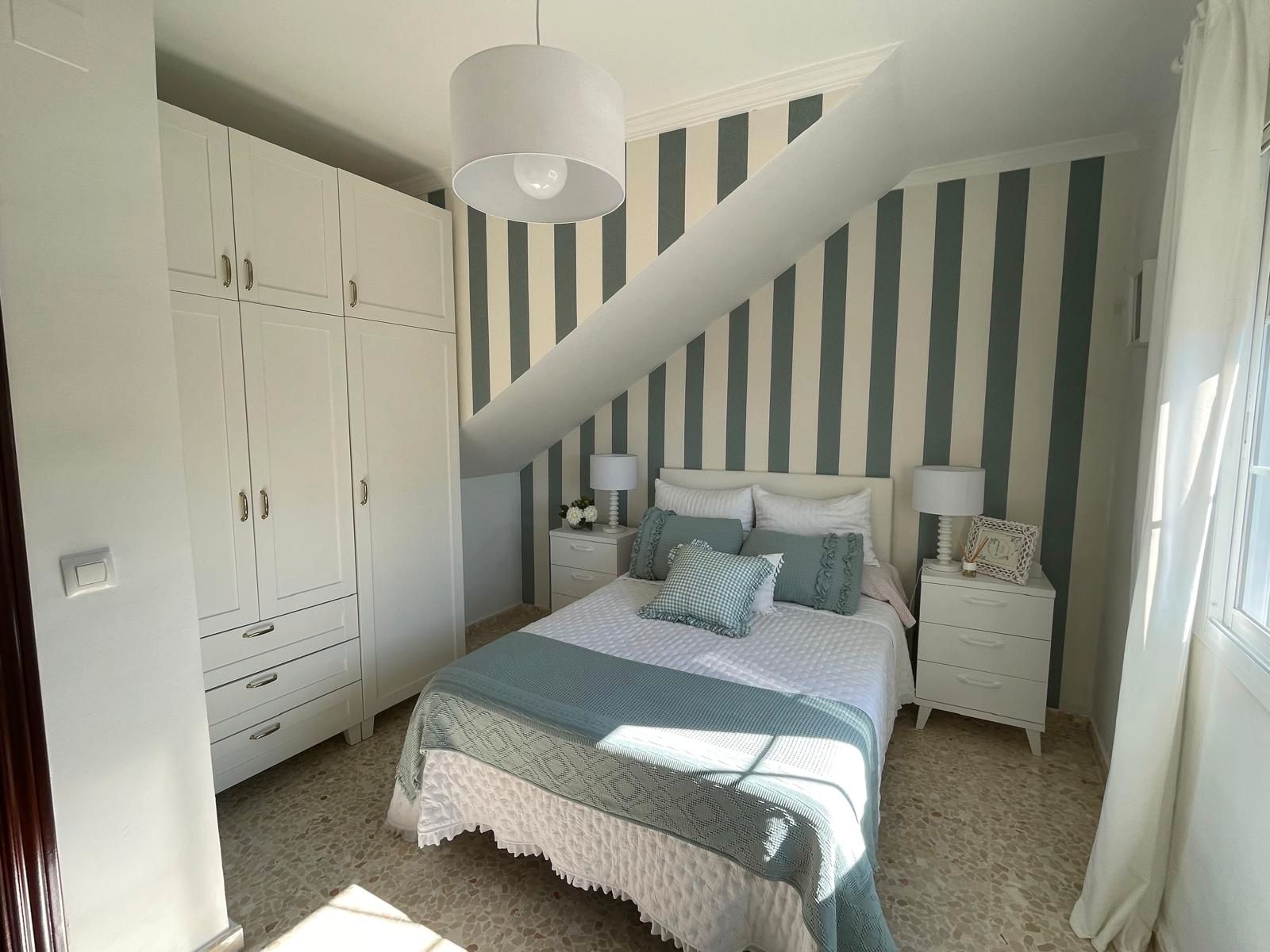 Bedroom of House or chalet to rent in Sanlúcar de Barrameda  with Air Conditioner, Heating and Terrace