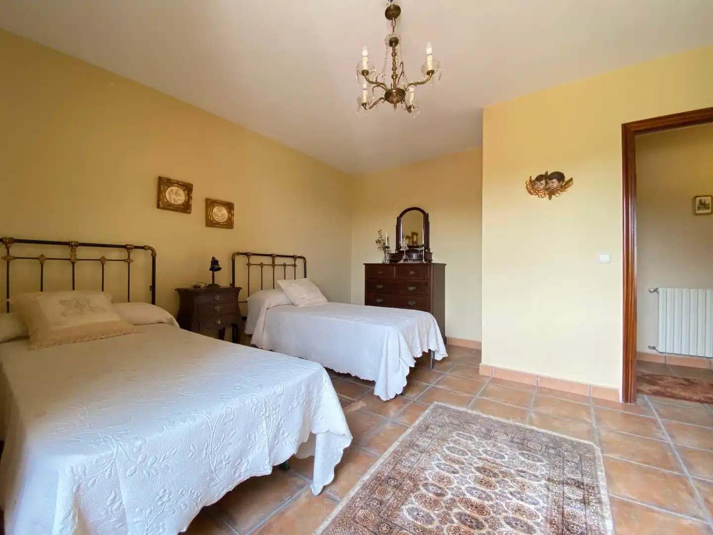Bedroom of Houses for sale in A Estrada   with Heating, Private garden and Terrace