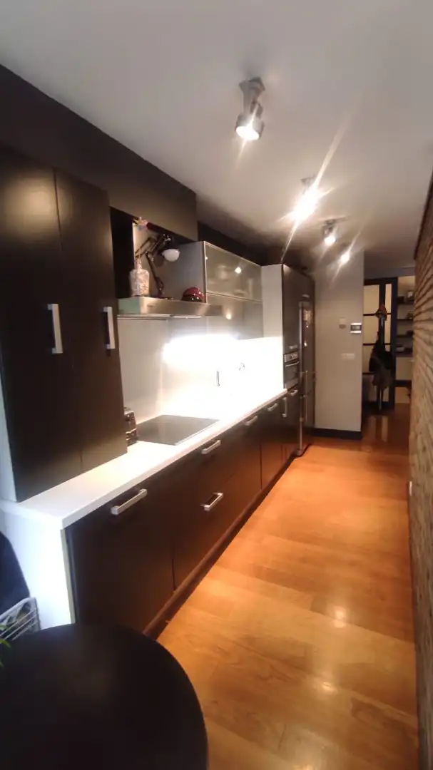 Cocina de Piso en venta en Eibar con Calefacción, Parquet y Amueblado