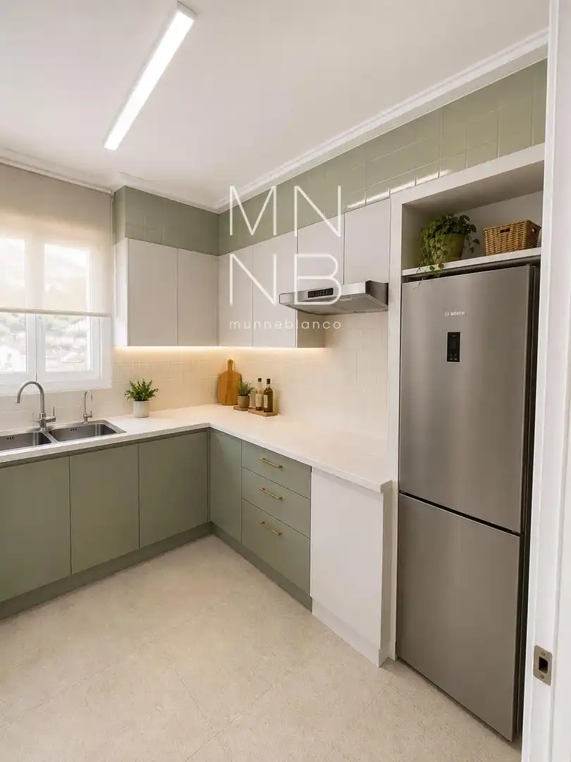 Kitchen of Flat for sale in Sant Andreu de Llavaneres  with Heating, Terrace and Furnished