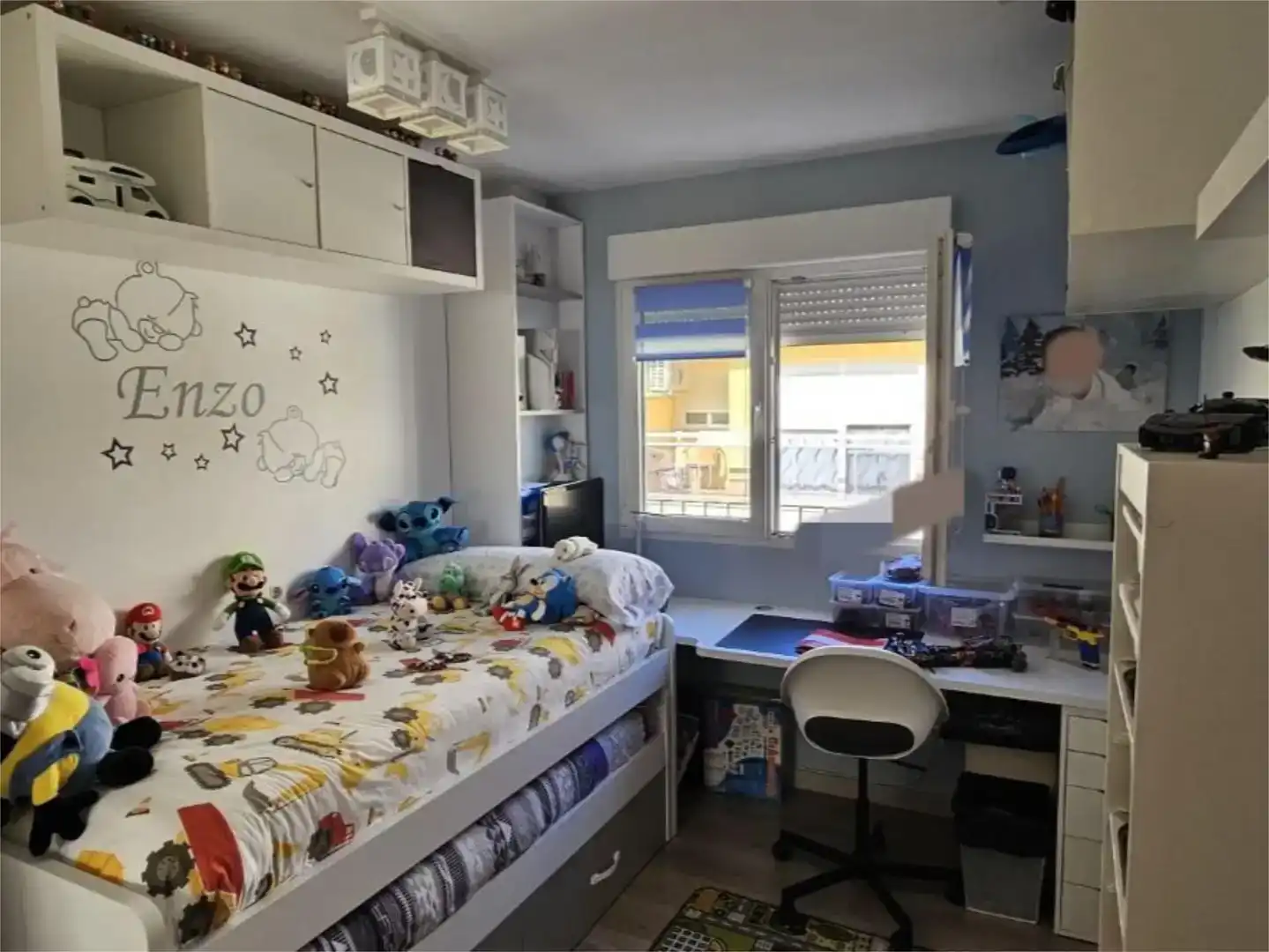 Schlafzimmer von Wohnung zum Verkauf in Peñíscola / Peníscola mit Klimaanlage und Balkon