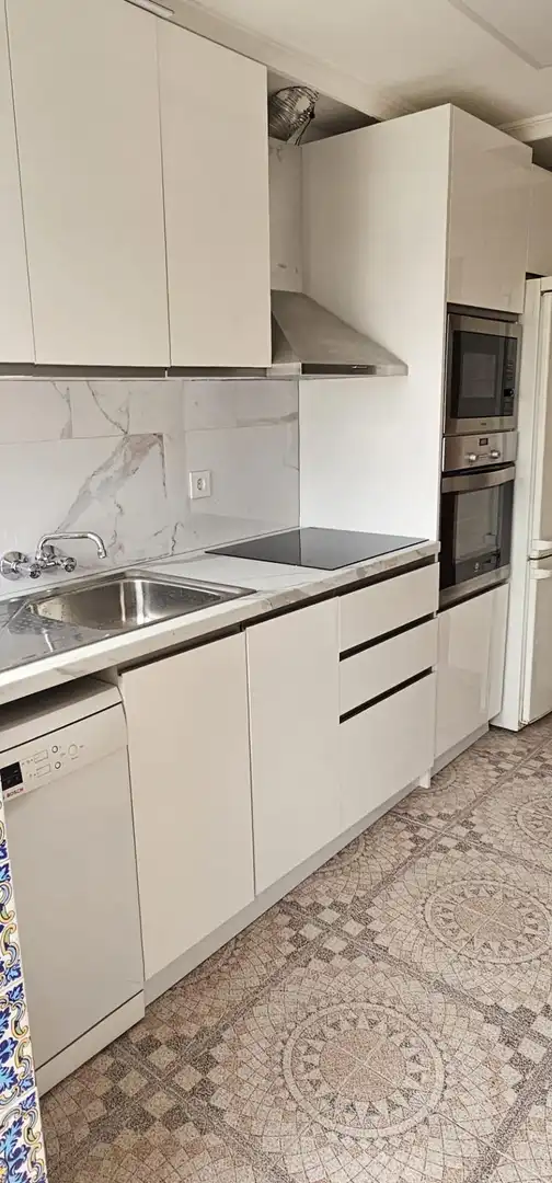 Cocina de Piso para compartir en Valencia con Terraza y Amueblado