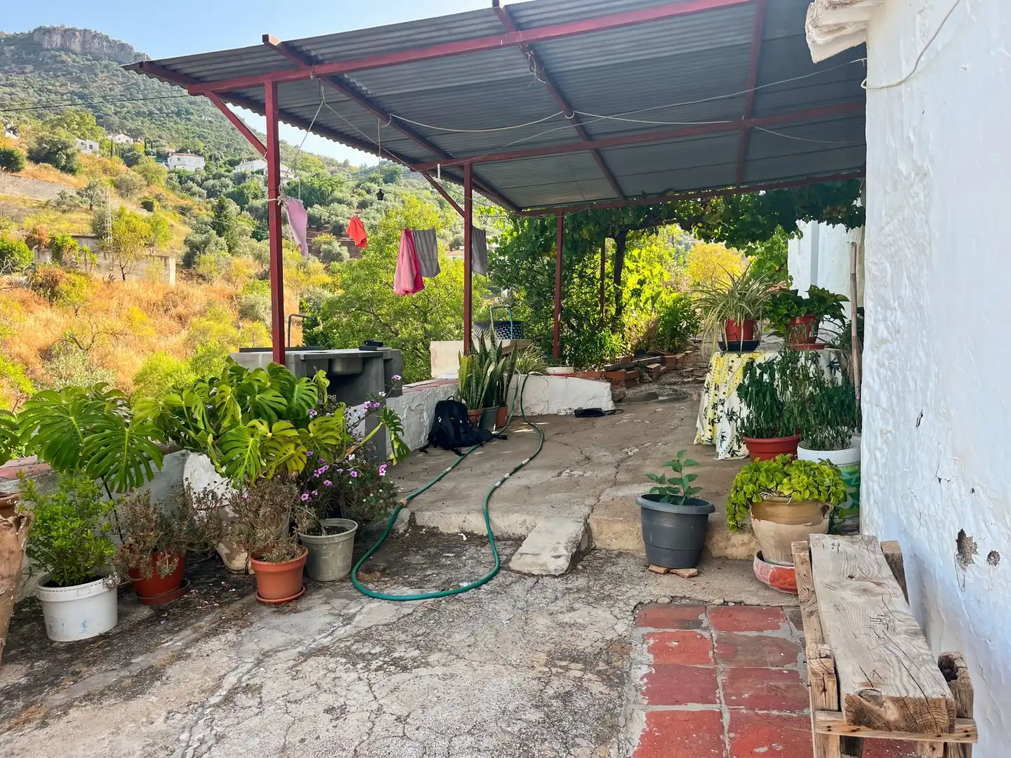 Terrace of Country homes for sale in Comares