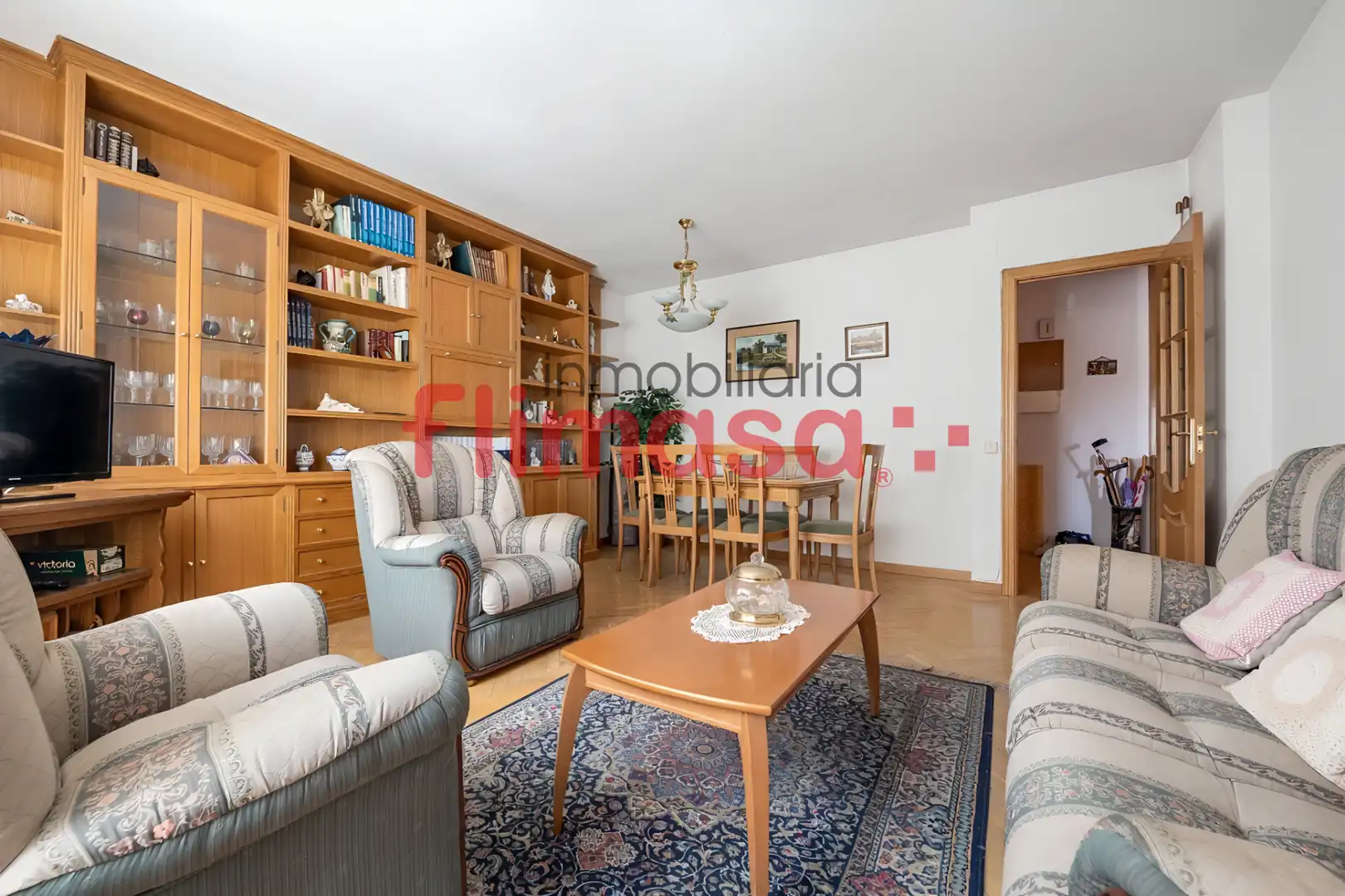 Wohnzimmer von Wohnung zum Verkauf in Villaviciosa de Odón mit Klimaanlage, Heizung und Terrasse