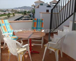 Terrace of Apartment to rent in Vera  with Air Conditioner, Terrace and Swimming Pool