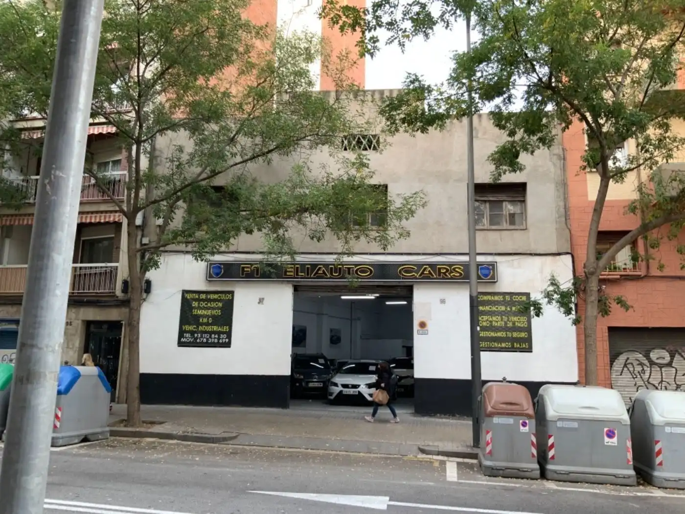 Exterior view of Industrial buildings for sale in Barcelona
