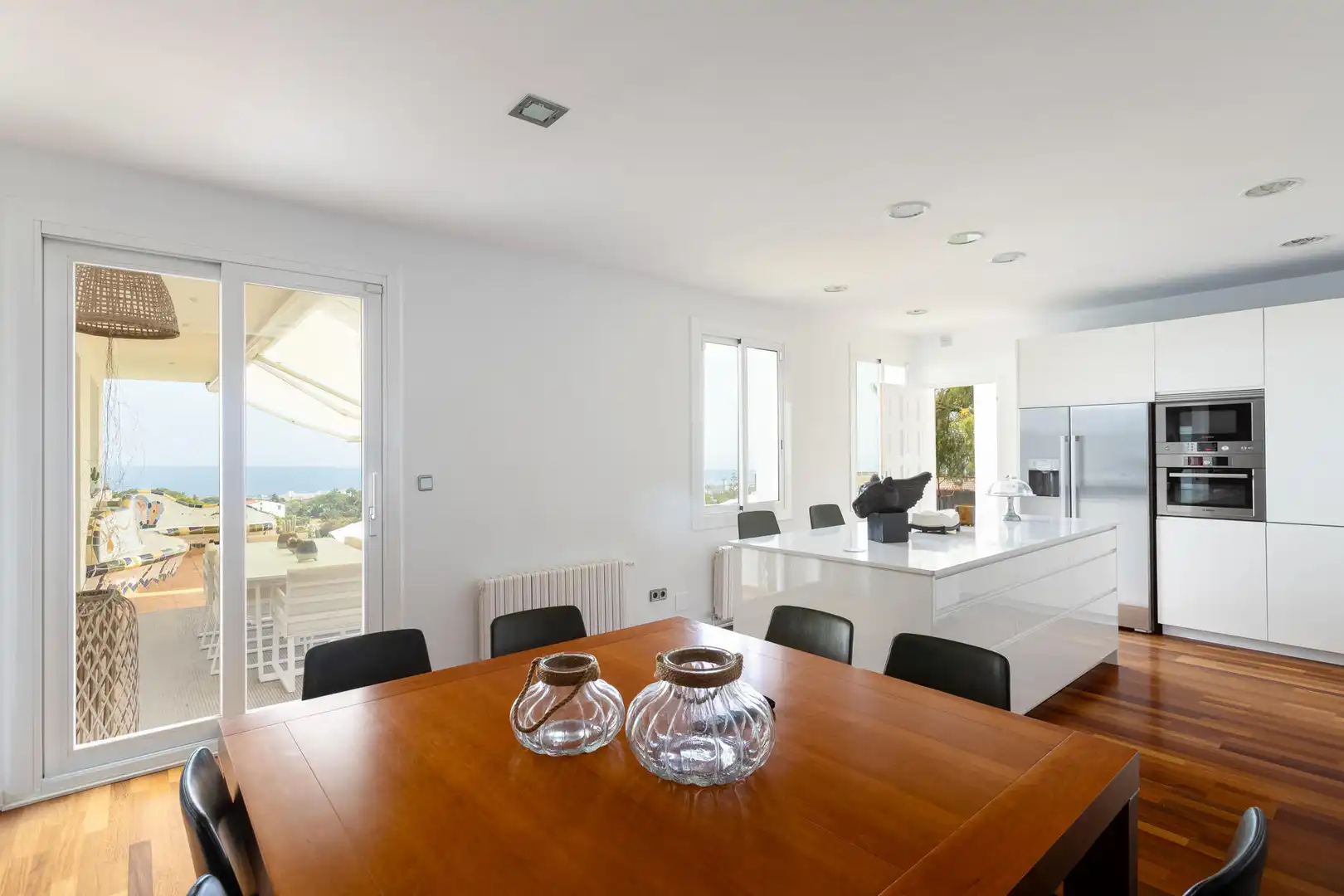 Comedor de Casa o chalet en venta en Mataró con Aire acondicionado, Calefacción y Terraza