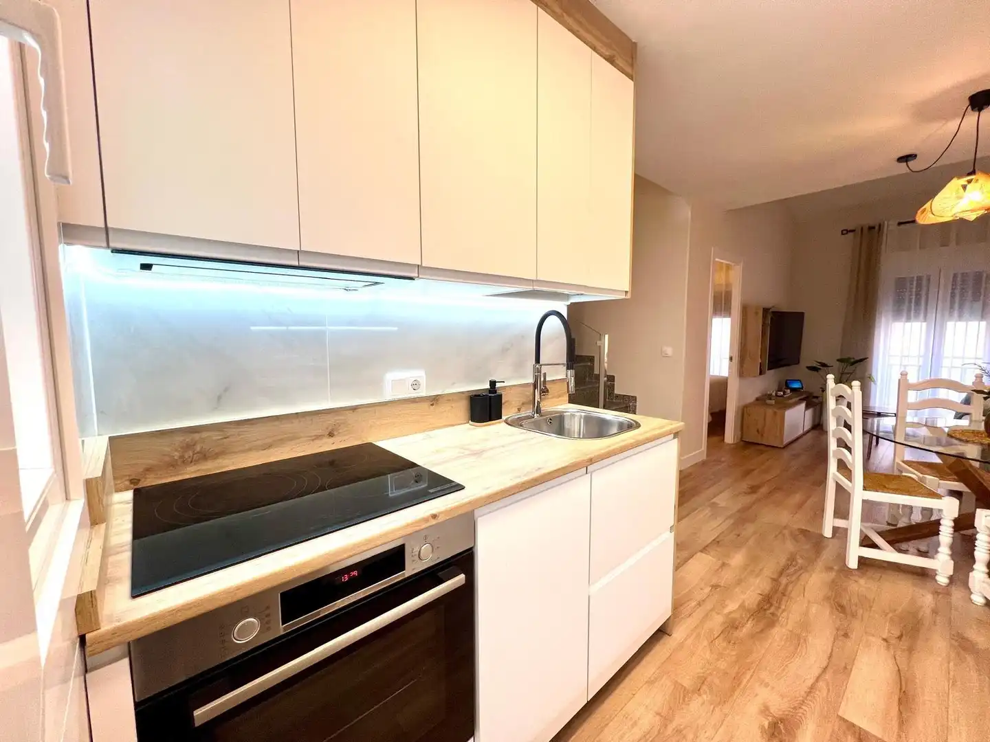 Kitchen of Houses for rent in Plasencia  with Air Conditioner, Furnished and Balcony