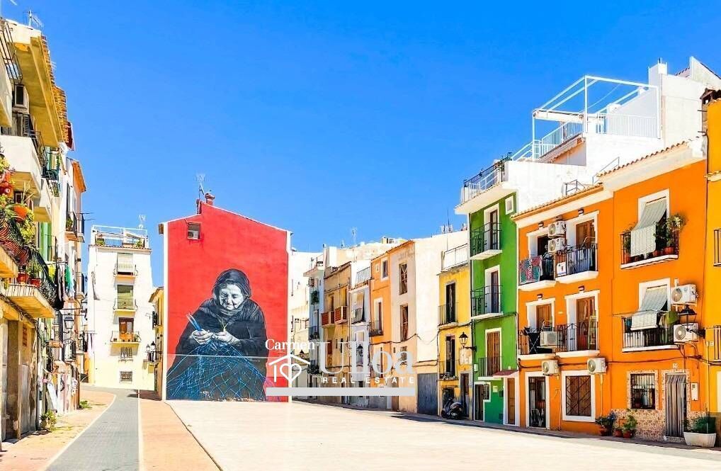 Vista exterior de Apartamento en venta en Villajoyosa / La Vila Joiosa con Jardín privado, Terraza y Balcón