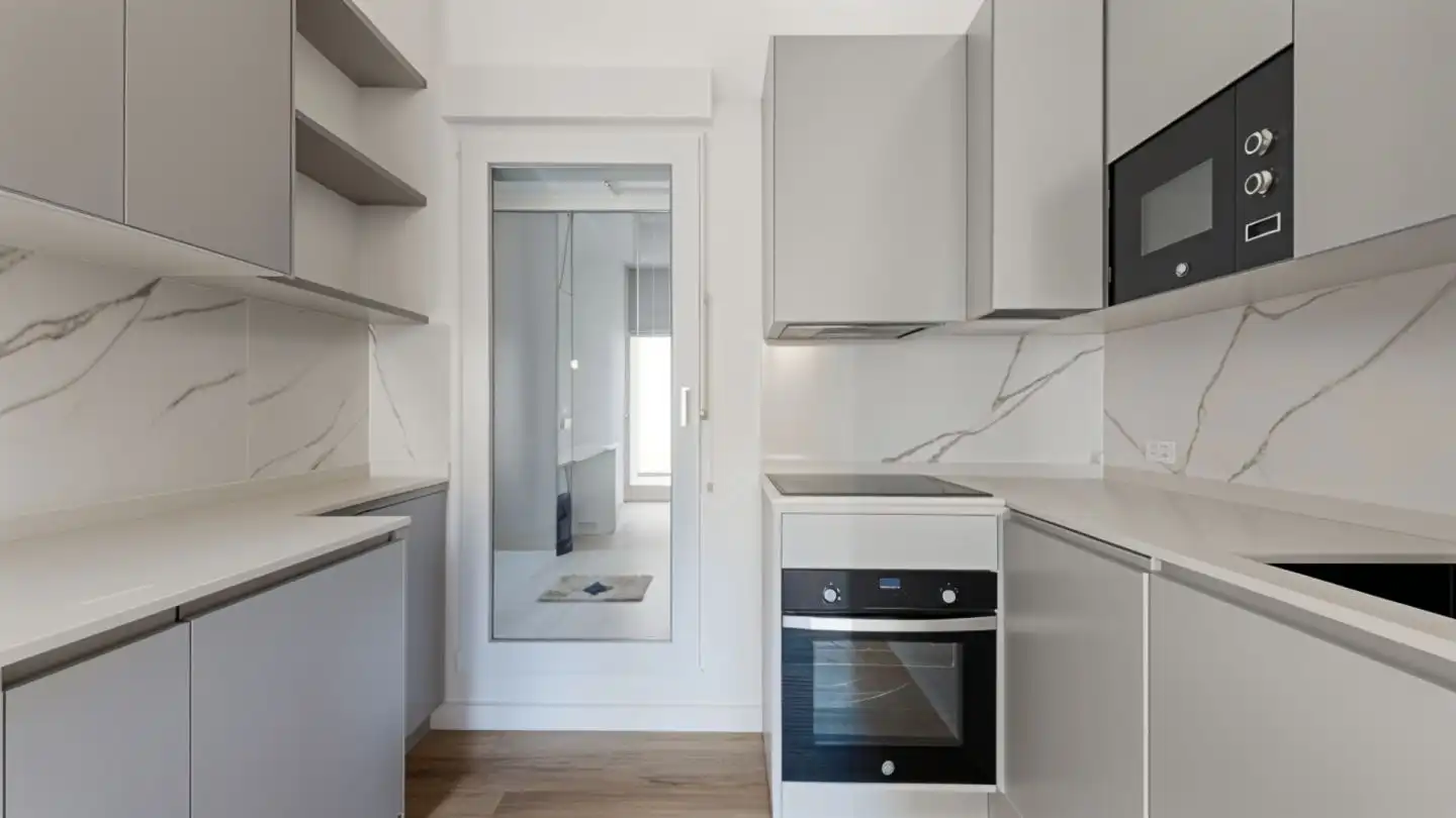 Kitchen of Flat for sale in Madrid  with Air Conditioner, Heating and Terrace