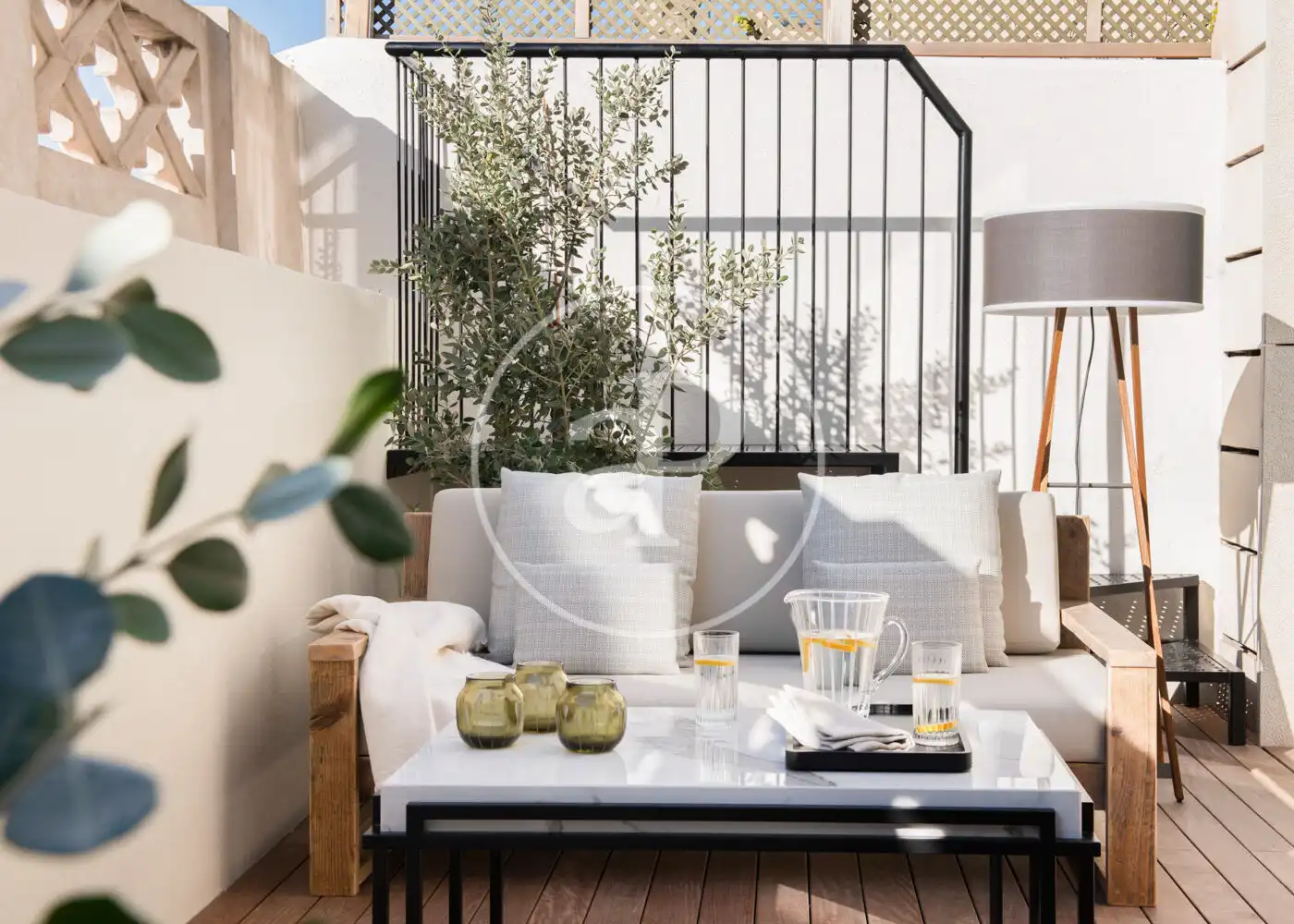 Terrace of Houses for rent in Barcelona  with Air Conditioner, Heating and Terrace