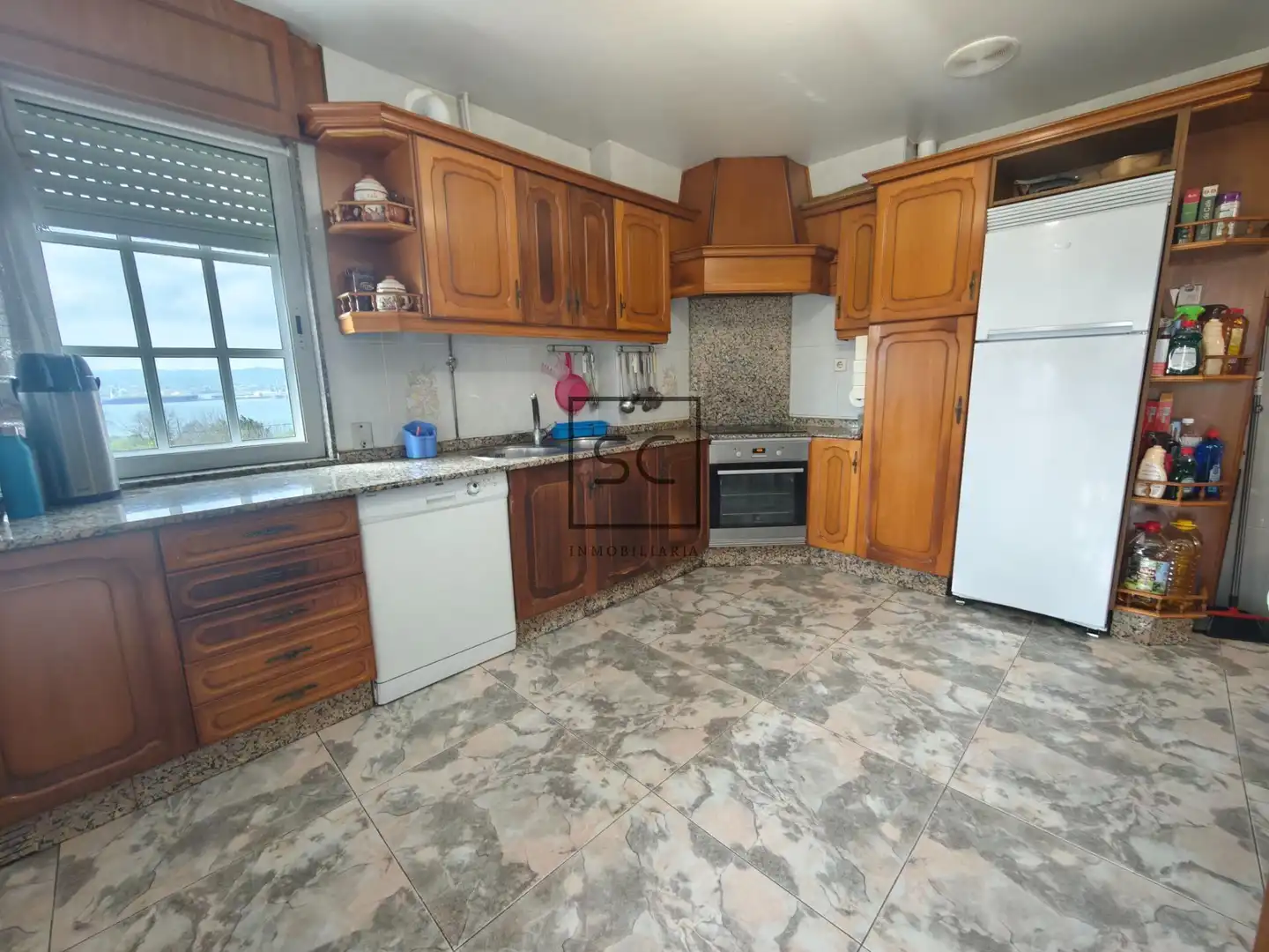Cocina de Casa o chalet en venta en Fene con Jardín privado, Terraza y Trastero