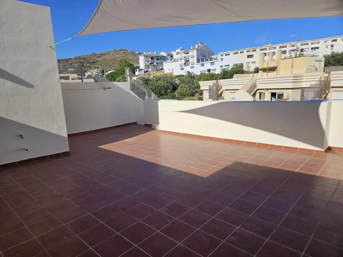 Terrace of Attic for rent in Torrox  with Air Conditioner, Private garden and Terrace