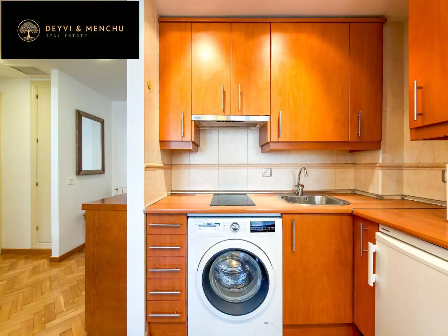 Kitchen of Flat for sale in Madrid  with Air Conditioner, Heating and Storage room