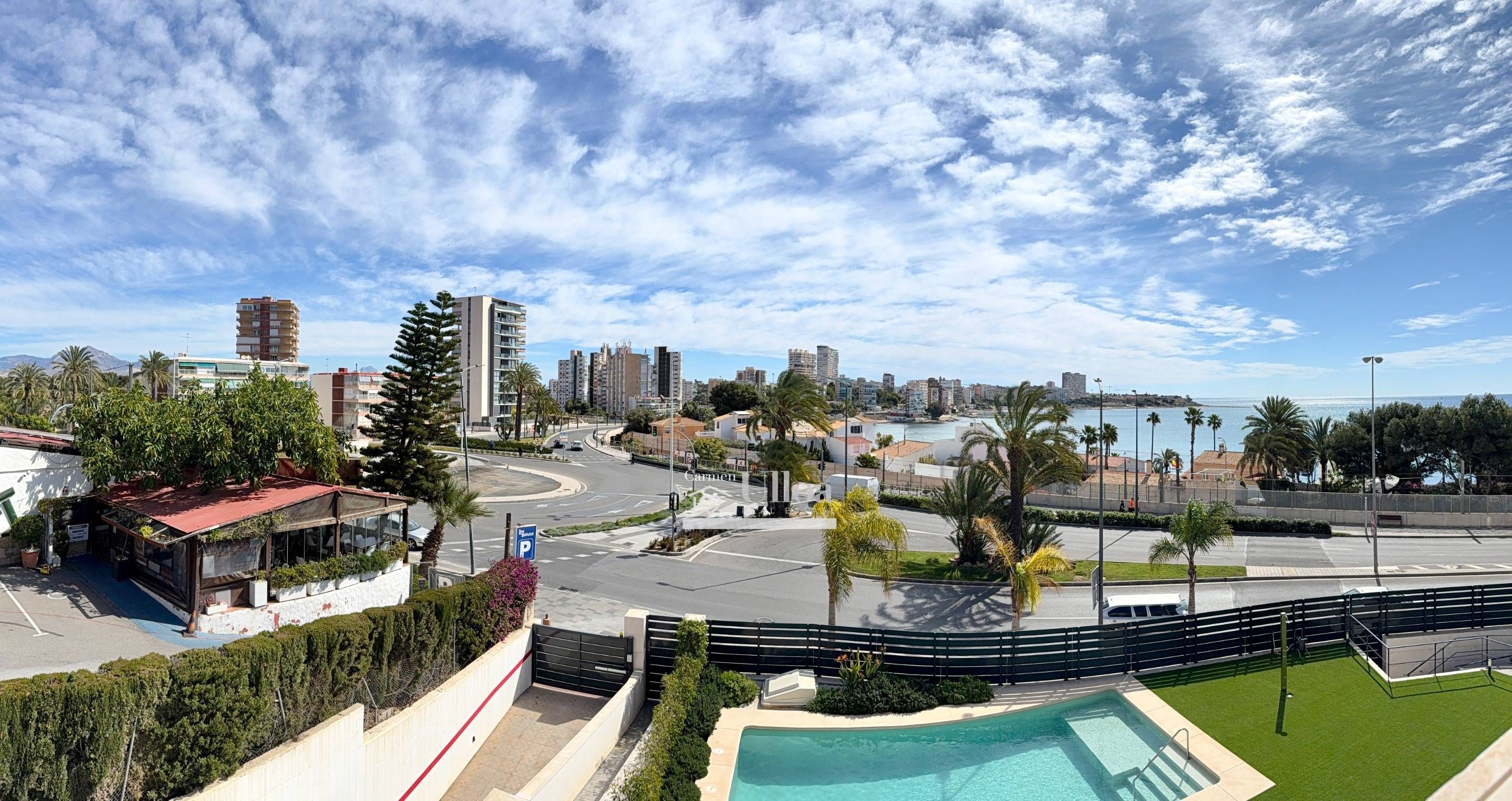 Swimming pool of House or chalet for sale in Alicante / Alacant  with Air Conditioner, Heating and Private garden