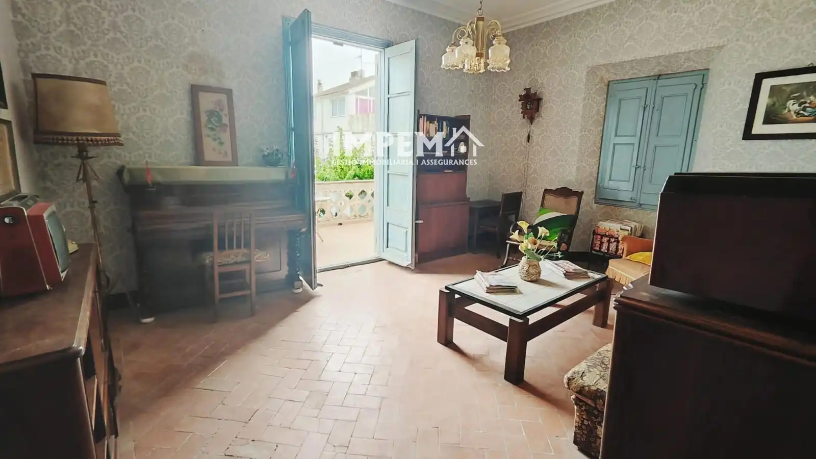 Sala d'estar de Edifici en venda en Santa Fe del Penedès