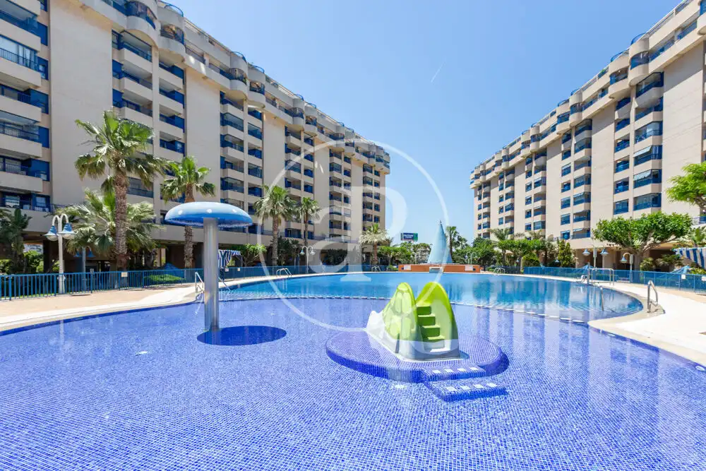 Swimming pool of Flat for sale in Alboraya  with Air Conditioner, Heating and Private garden