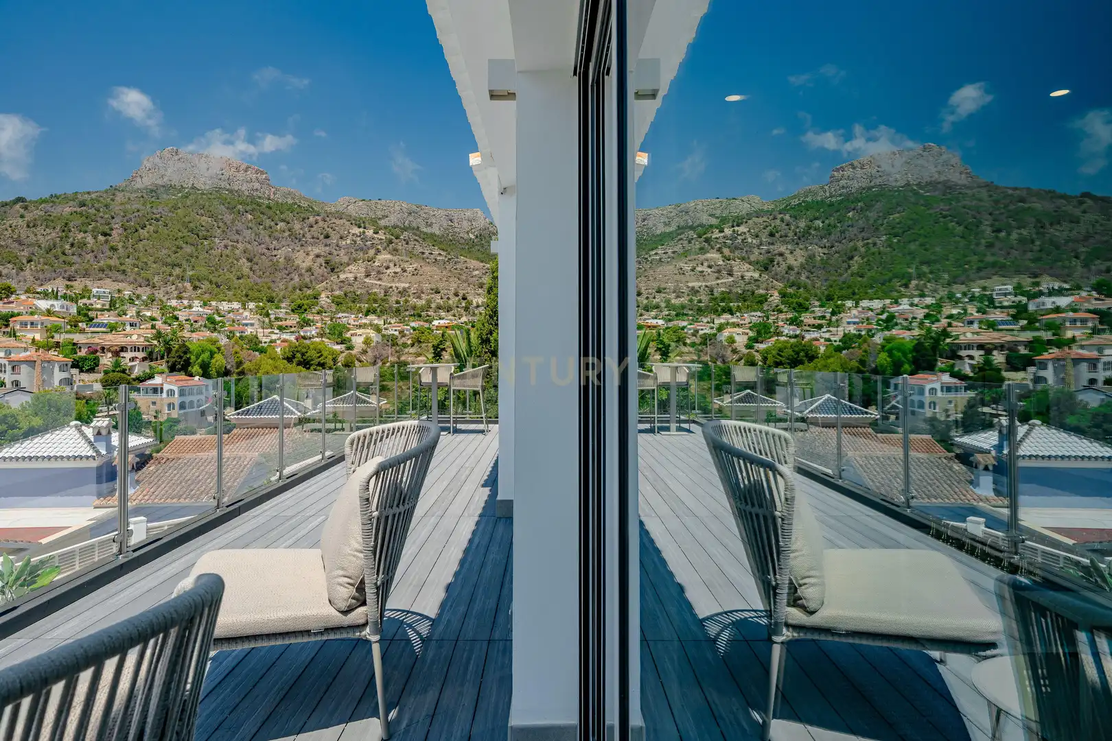 Terrassa de Apartament en venda en Calpe / Calp amb Aire condicionat, Jardí privat i Traster