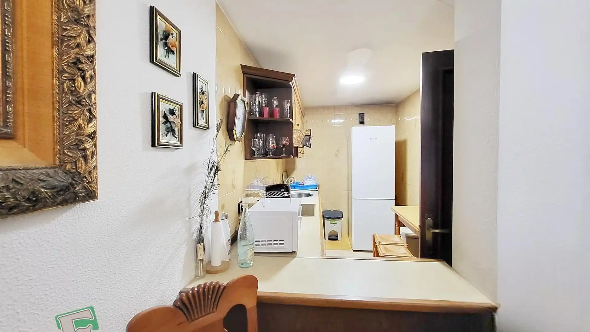 Cocina de Dúplex en venta en Oviedo  con Calefacción, Parquet y Terraza
